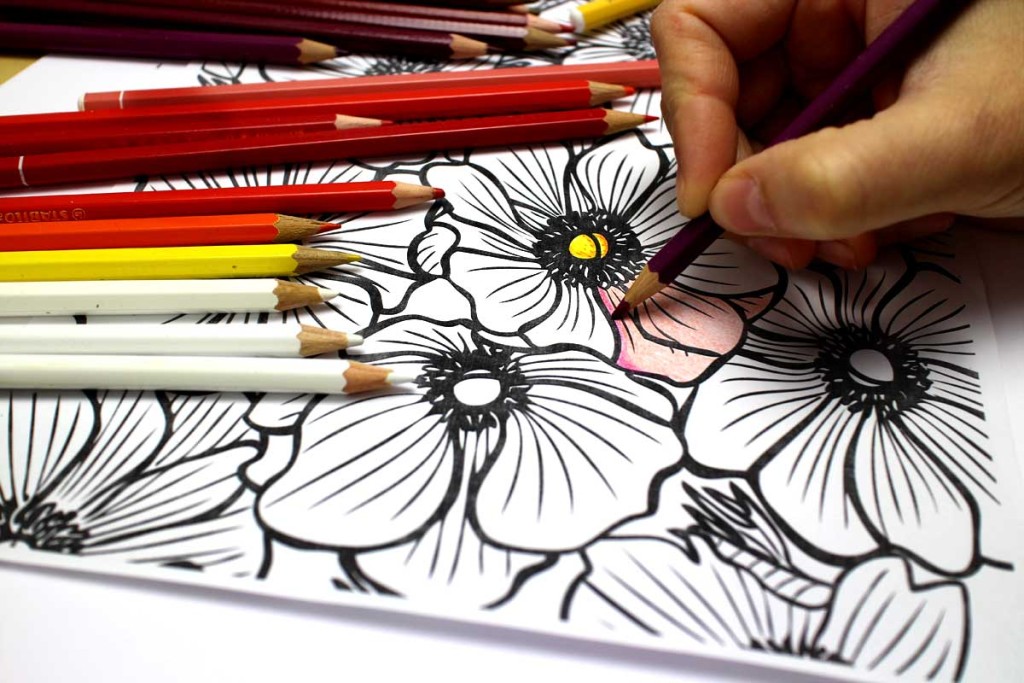 Colorare con le matite