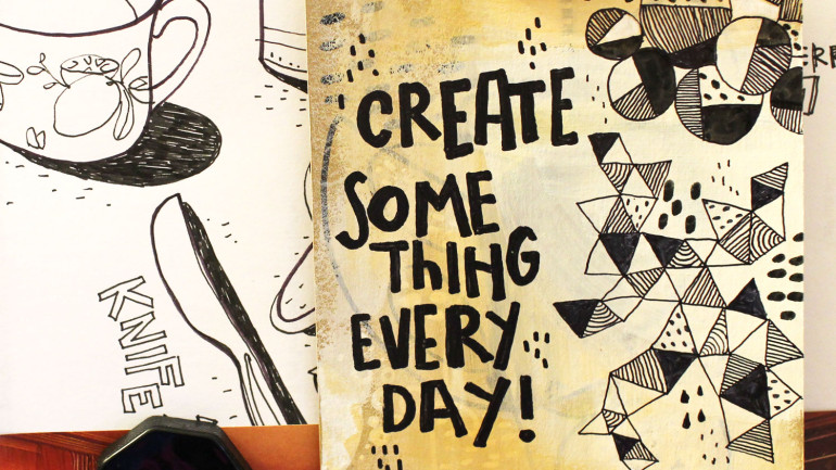 Create something every day!